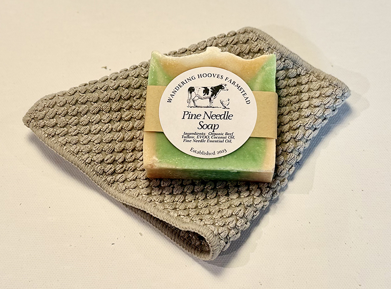 pine needle soap
